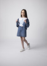 Kids Girl Star Printed T-Shirt