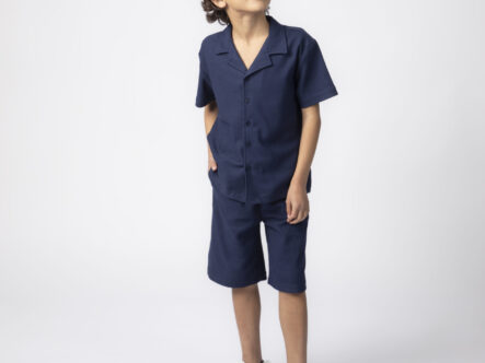 Kids Boy Patterned Shirt