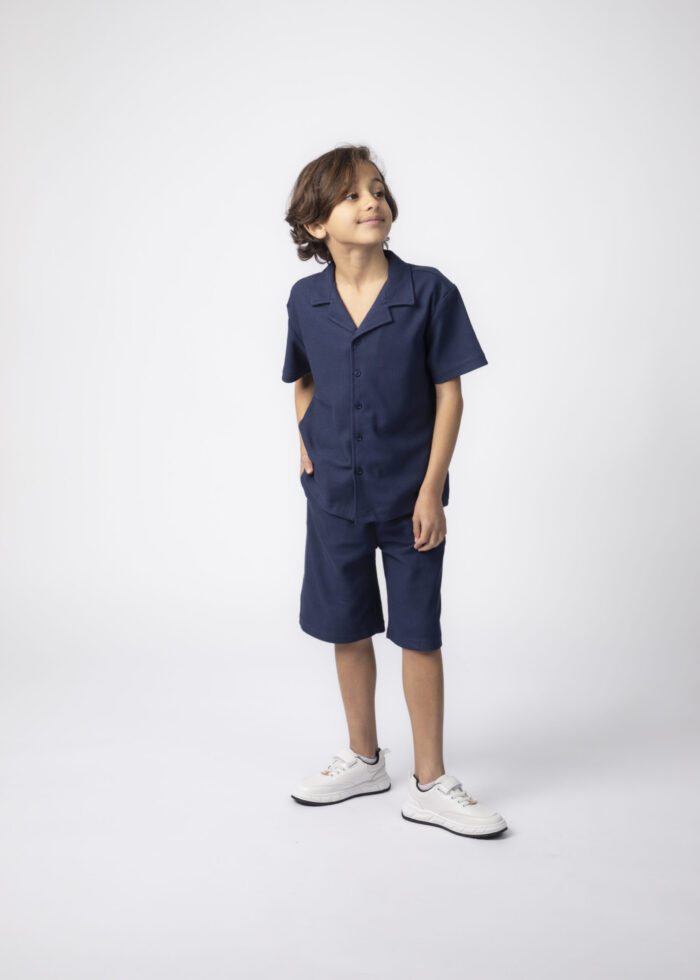 Kids Boy Patterned Shirt - Image 1