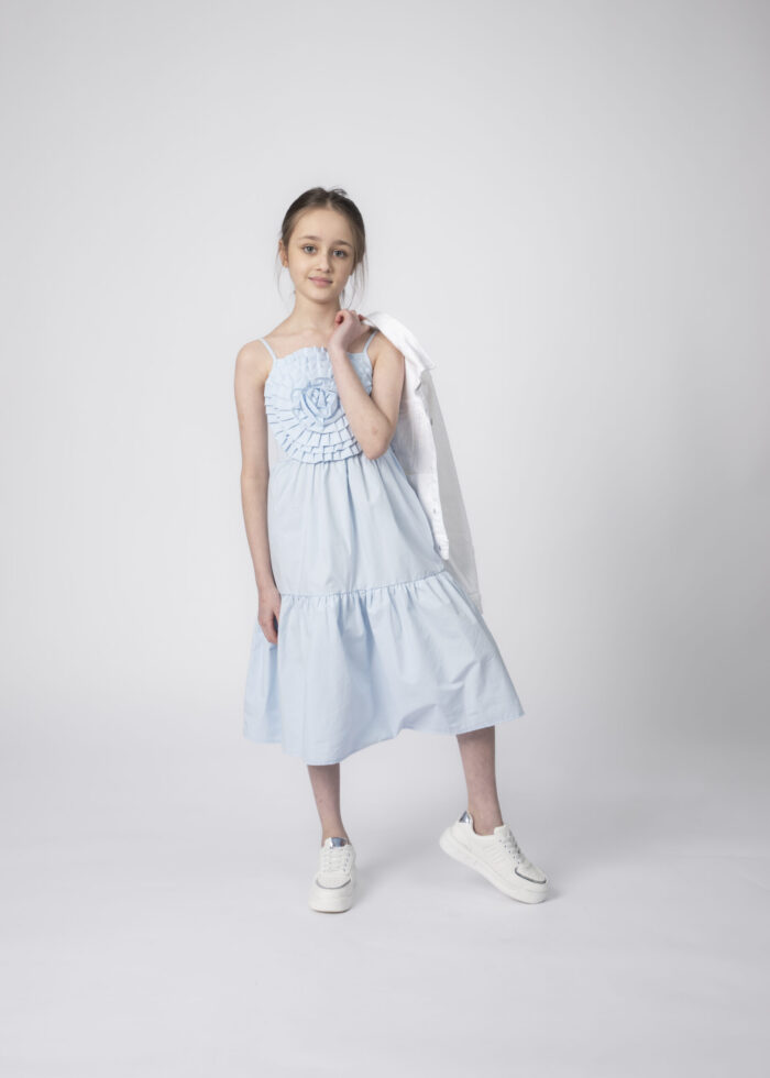 Kids Girl Layers Short Dress - Image 1