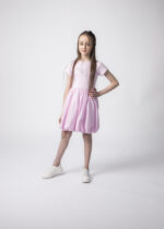 Kids Girl Butterfly Printed Short Dress