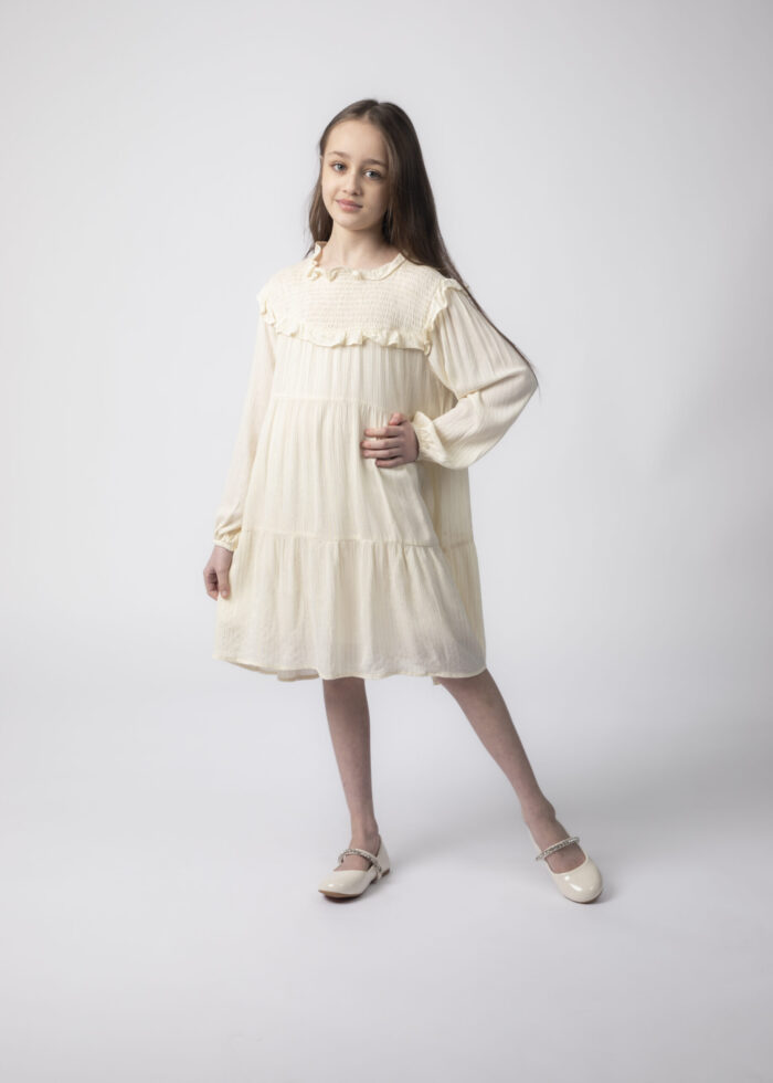 Kids Girl Layers Short Dress - Image 1