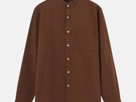 قميص رجالي سادة Slim-Fit