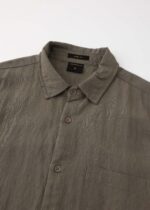 ⁦قميص رجالي سادة Slim-Fit⁩ - الصورة ⁦2⁩