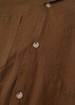 ⁦قميص رجالي سادة Regular-Fit⁩ - الصورة ⁦3⁩