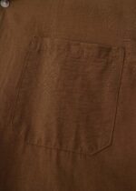 ⁦قميص رجالي سادة Regular-Fit⁩ - الصورة ⁦4⁩