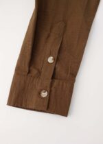 ⁦قميص رجالي سادة Regular-Fit⁩ - الصورة ⁦6⁩