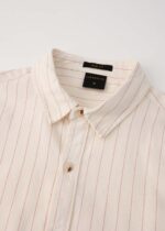 Men Striped Slim-Fit Shirt - Image 2
