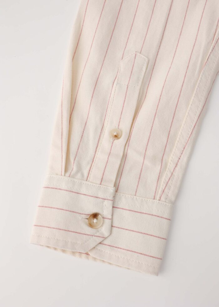 Men Striped Slim-Fit Shirt - Image 5
