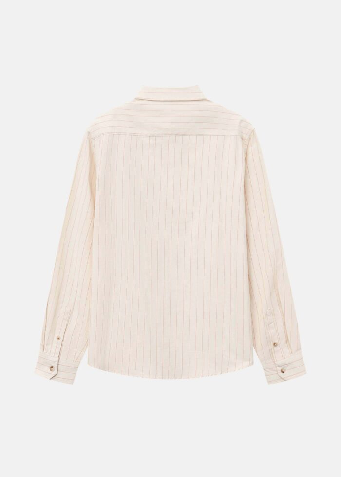 Men Striped Slim-Fit Shirt - Image 8