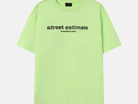 تيشيرت رجالي بطباعة “Street Estimate”