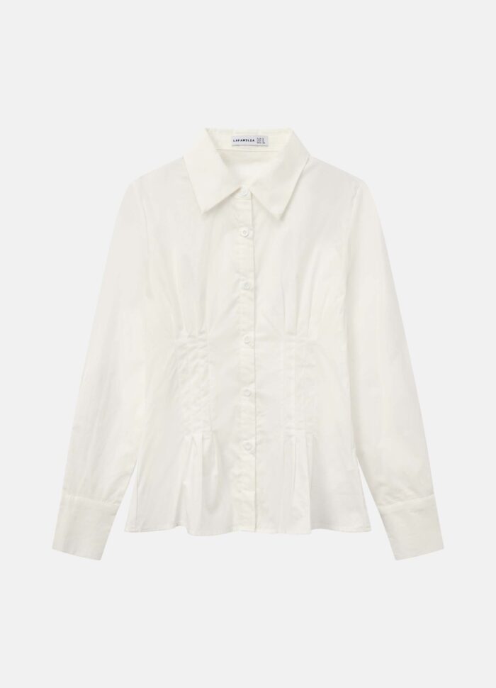 Women Pleated Desing Shirt - Image 1