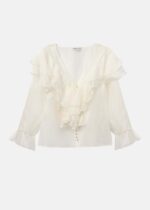 Women Ruffled Shirt