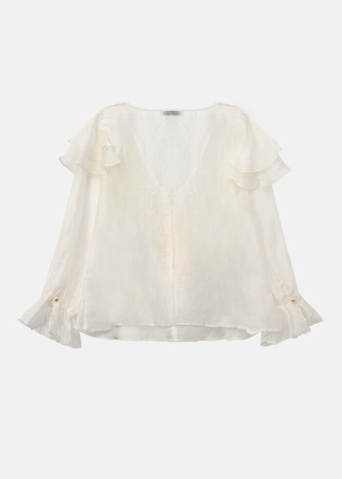 Women Ruffled Shirt - Image 10