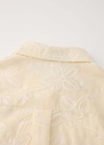 Women Floral with Strass Decor Shirt - Image 7