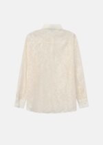 Women Embroidery with Beads Decor Shirt - Image 8