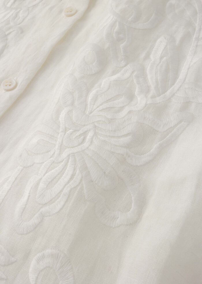 Women Embroidery Decor Shirt - Image 4