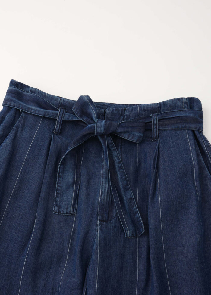 Women Striped Jeans Trouser - Image 2
