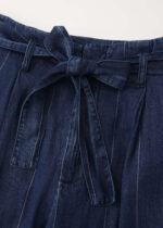 Women Striped Jeans Trouser - Image 3