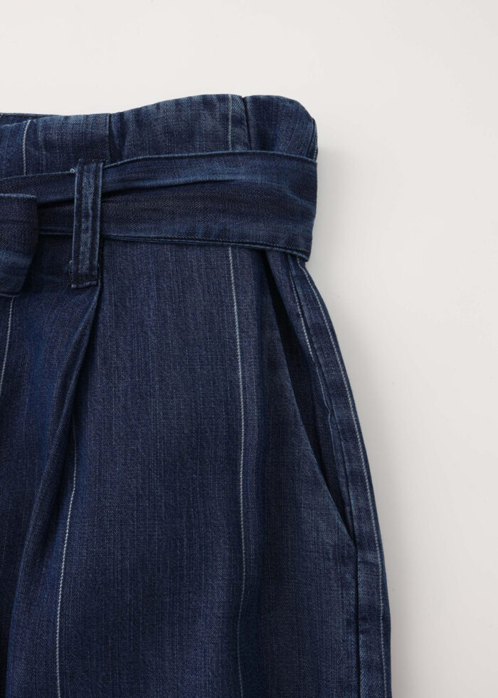Women Striped Jeans Trouser - Image 4