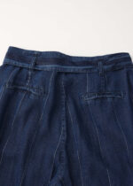 Women Striped Jeans Trouser - Image 7