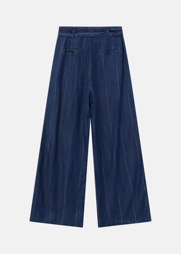 Women Striped Jeans Trouser - Image 9