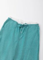 ⁦بنطلون نسائي واسع مخطط⁩ - الصورة ⁦2⁩