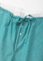 ⁦بنطلون نسائي واسع مخطط⁩ - الصورة ⁦3⁩