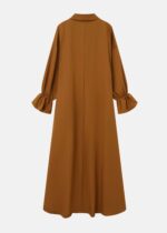 ⁦فستان نسائي طويل مزين باللؤلؤ⁩ - الصورة ⁦8⁩