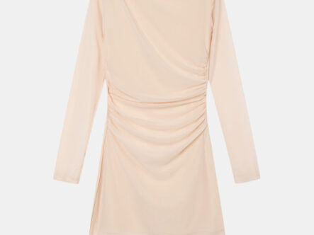 Women Pleated Short Dress