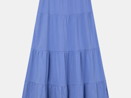 Women Ruffled Long Skirt