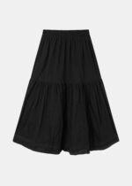 Women Ruffled Long Skirt