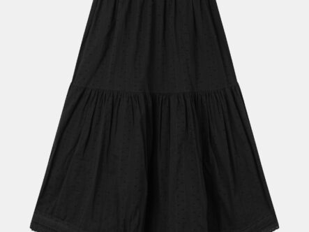 Women Ruffled Long Skirt