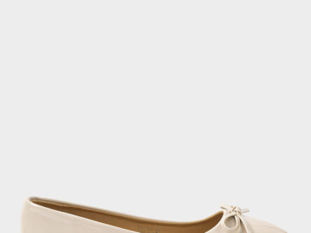 حذاء باليرينا نسائي جلد لامع