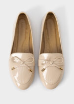 ⁦حذاء باليرينا نسائي جلد لامع⁩ - الصورة ⁦4⁩