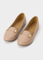 ⁦حذاء باليرينا نسائي جلد⁩ - الصورة ⁦2⁩