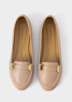 ⁦حذاء باليرينا نسائي جلد⁩ - الصورة ⁦4⁩