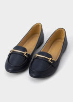 ⁦حذاء باليرينا نسائي جلد⁩ - الصورة ⁦2⁩