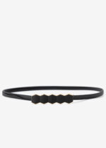 Women Elastic Metal Belt