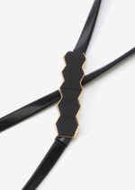 ⁦حزام نسائي معدني مطاطي⁩ - الصورة ⁦4⁩