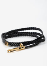 ⁦حزام نسائي جلد مجدل⁩ - الصورة ⁦4⁩