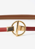 ⁦حزام نسائي جلد⁩ - الصورة ⁦2⁩