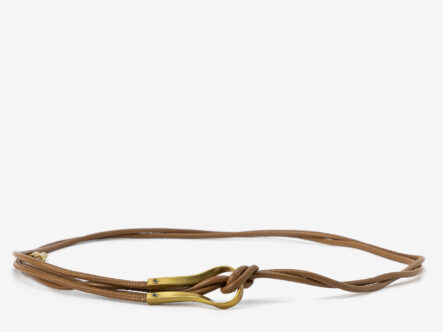 حزام نسائي حبل جلد