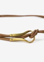 ⁦حزام نسائي حبل جلد⁩ - الصورة ⁦2⁩