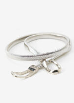 ⁦حزام نسائي معدني مطاطي⁩ - الصورة ⁦3⁩