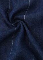 Women Striped Jeans Blouse - Image 5