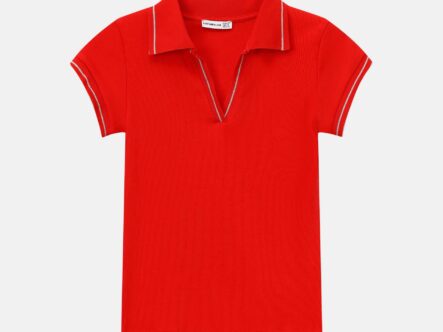 Women Plain Polo Shirt