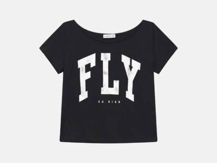 Women "FLY" Printed T-Shirt