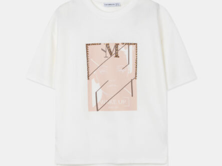 Women "Wake up and Be" Printed T-Shirt