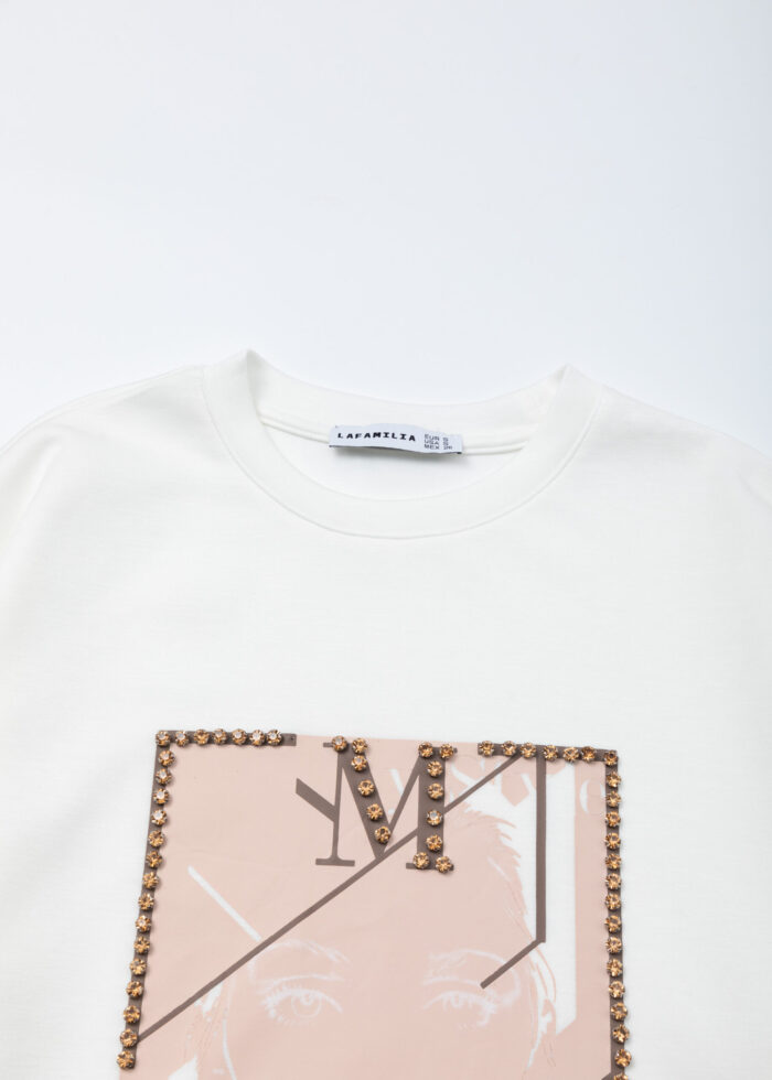 Women "Wake up and Be" Printed T-Shirt - Image 2